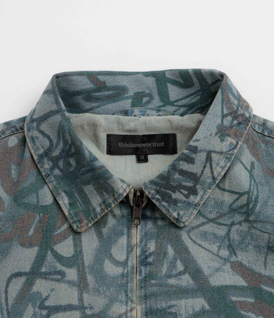 thisisneverthat Denim Blouson Jacket - Script