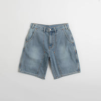 thisisneverthat Denim Carpenter Shorts in Washed Blue thumbnail
