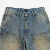 thisisneverthat Denim Double Knee Pants - Mud thumbnail