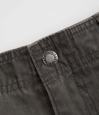 thisisneverthat Flight Cargo Shorts in Grey