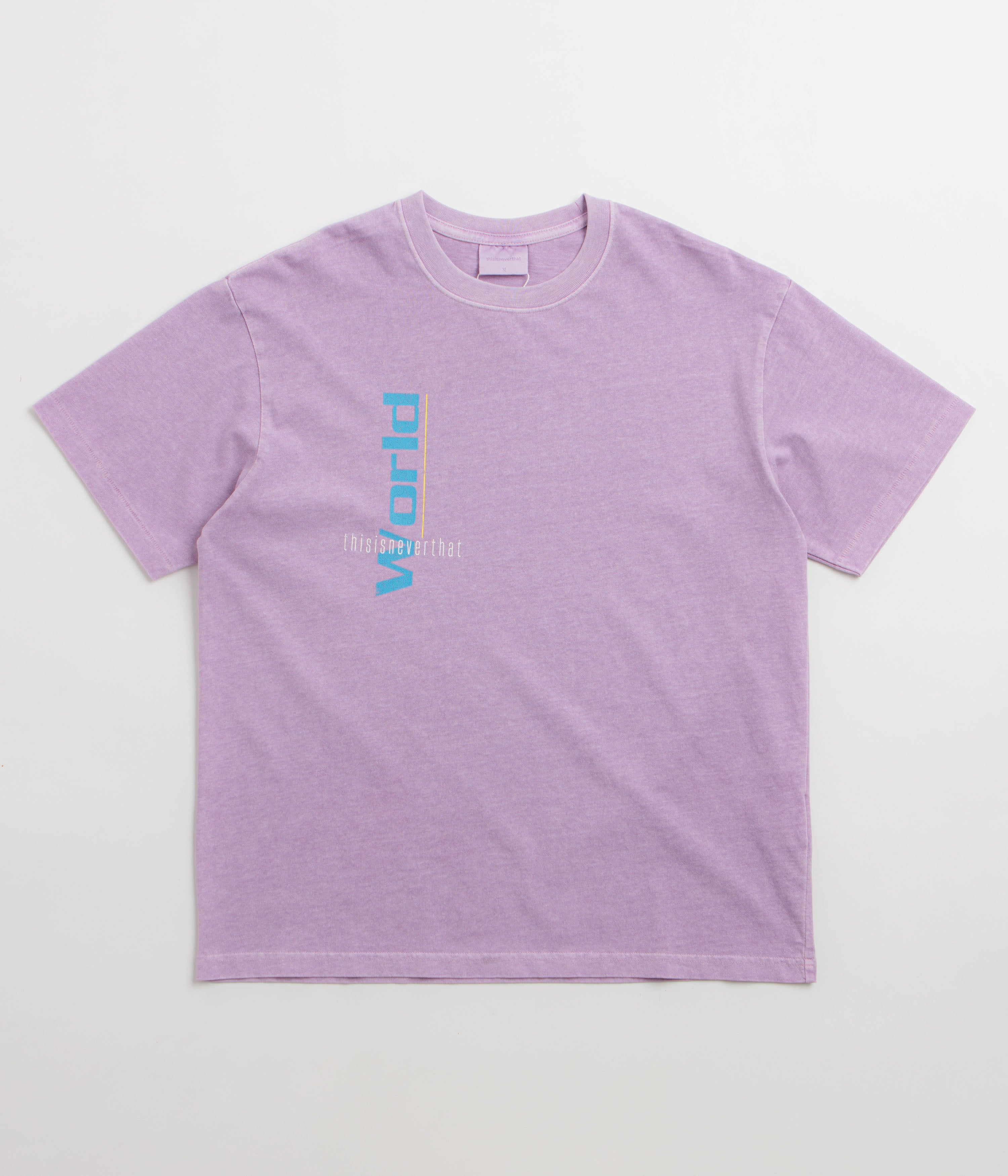 thisisneverthat From The World T-Shirt - Plum