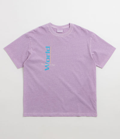 thisisneverthat From The World T-Shirt - Plum