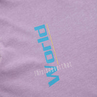 thisisneverthat From The World T-Shirt - Plum thumbnail