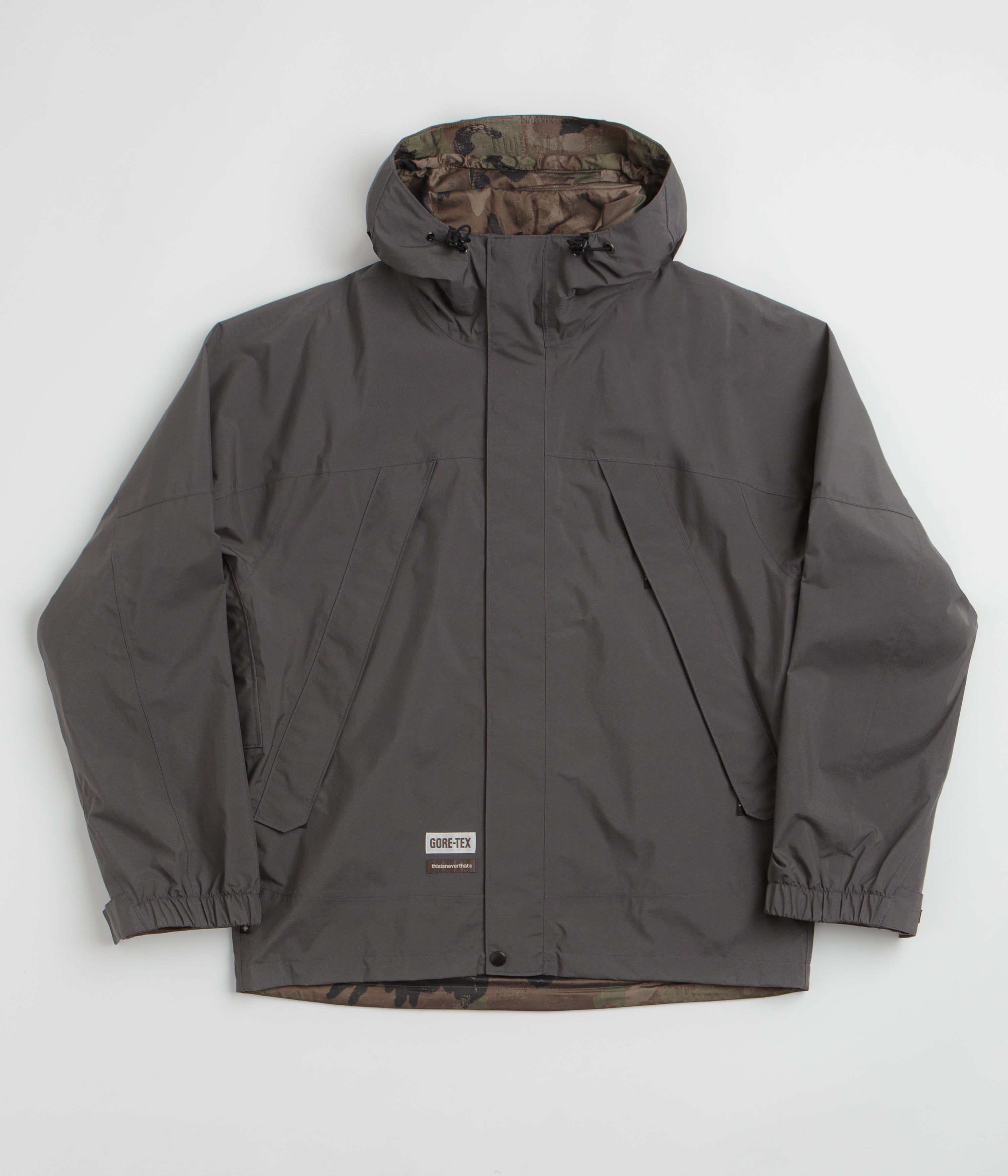 thisisneverthat Gore-Tex 2L Reversible Jacket in Brown