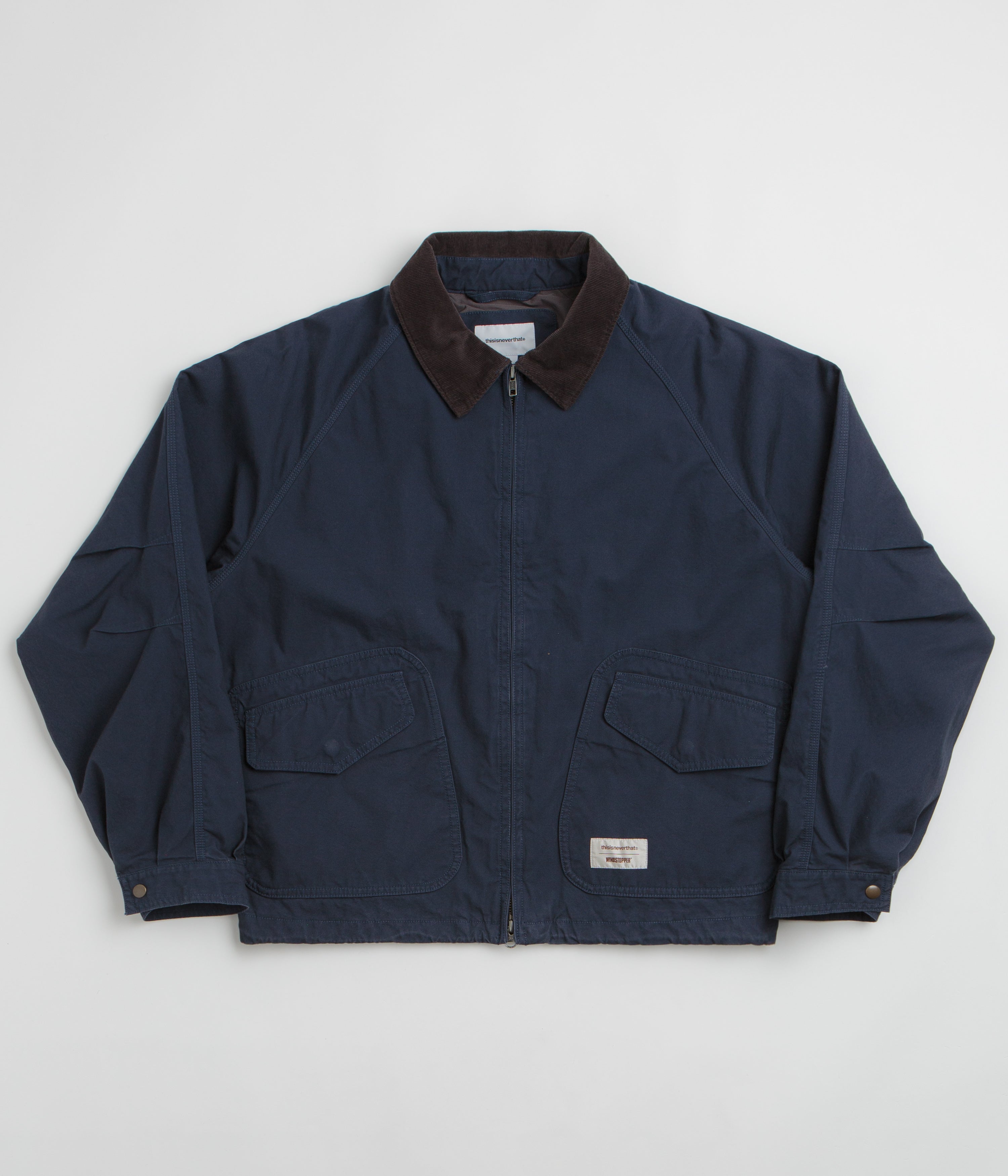 thisisneverthat Gore-Tex Windstopper Gear Jacket in Navy