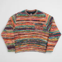 thisisneverthat Gore-Tex Windstopper Reversible Knit Crewneck Sweatshirt - Navy thumbnail