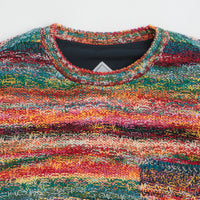 thisisneverthat Gore-Tex Windstopper Reversible Knit Crewneck Sweatshirt - Navy thumbnail