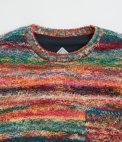 thisisneverthat Gore-Tex Windstopper Reversible Knit Crewneck Sweatshirt - Navy