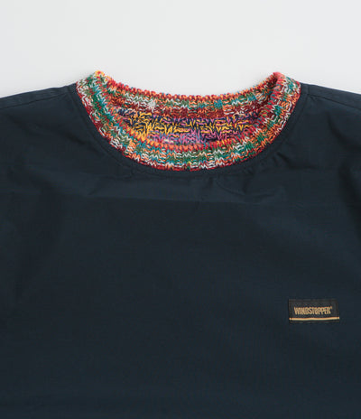 thisisneverthat Gore-Tex Windstopper Reversible Knit Crewneck Sweatshirt - Navy