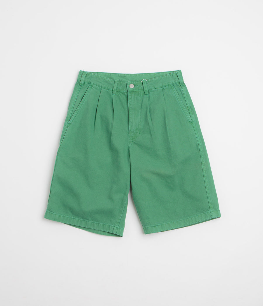 thisisneverthat Overdyed Half Shorts in Green