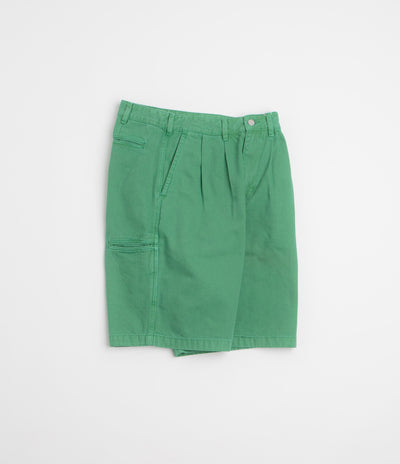 thisisneverthat Overdyed Half Shorts in Green