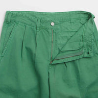 thisisneverthat Overdyed Half Shorts in Green thumbnail