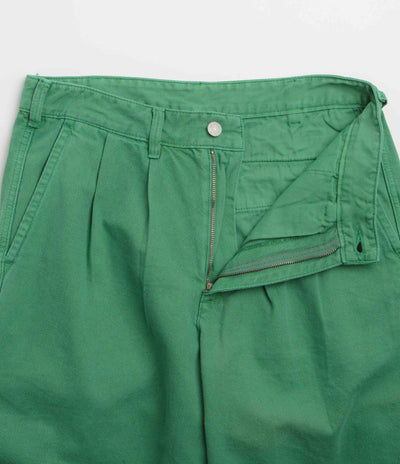 thisisneverthat Overdyed Half Shorts in Green