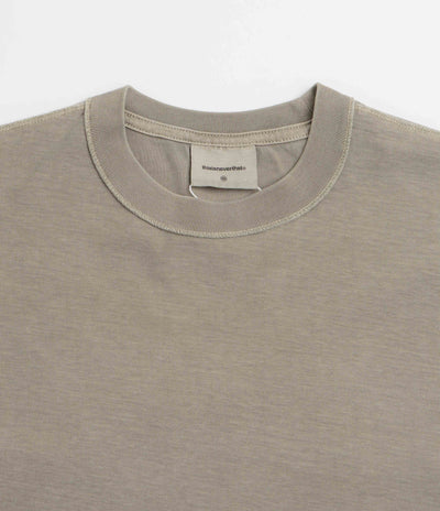 thisisneverthat Overdyed Reverse T-Shirt in Desert Grey