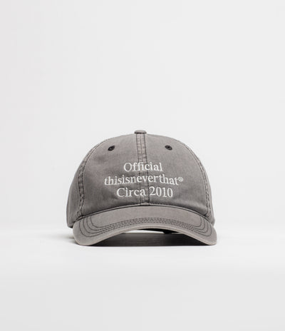 thisisneverthat Overdyed Times Cap - Charcoal