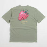 thisisneverthat Strawberry T-Shirt in Light Olive thumbnail