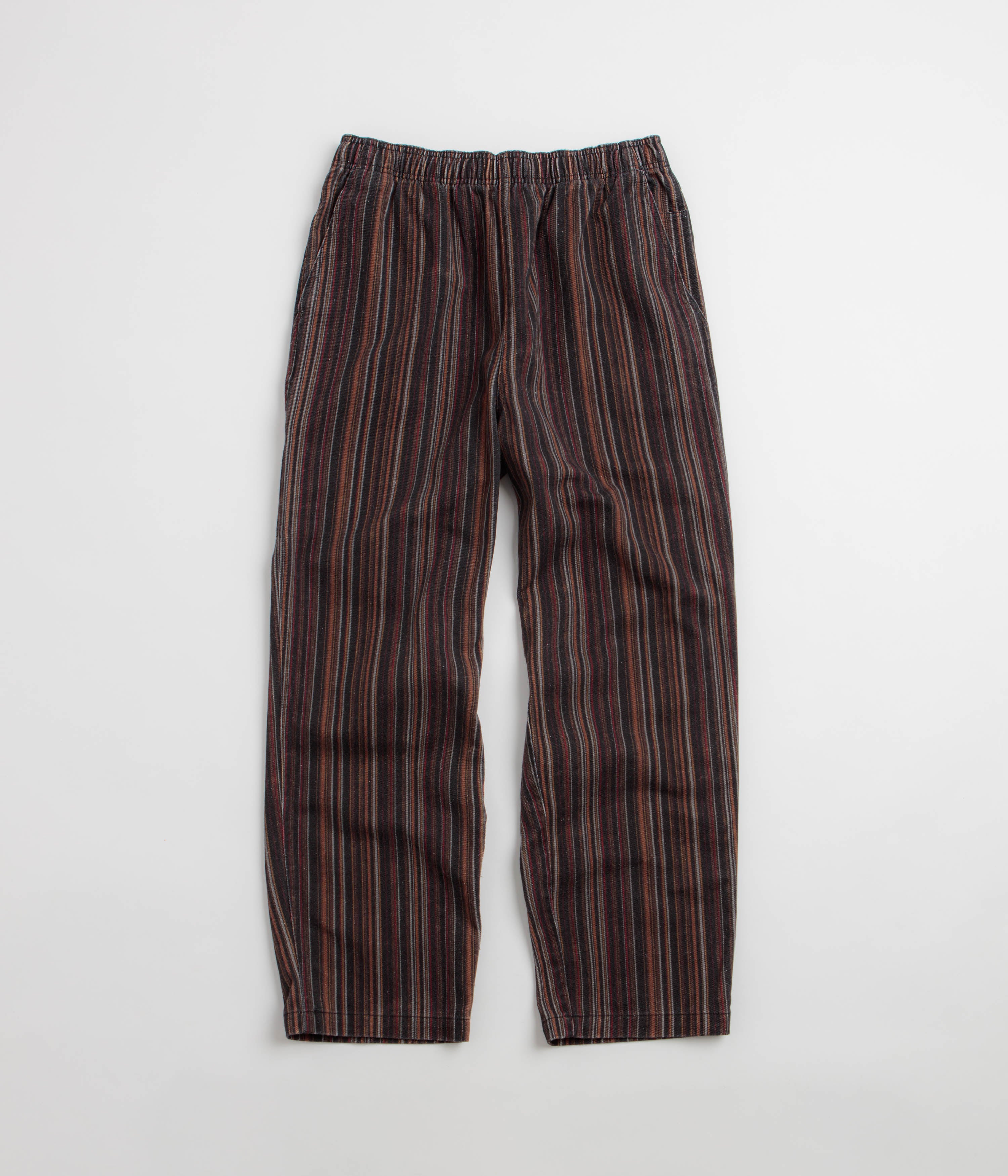 thisisneverthat Striped Flow Pants - Black
