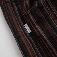 thisisneverthat Striped Flow Pants - Black thumbnail
