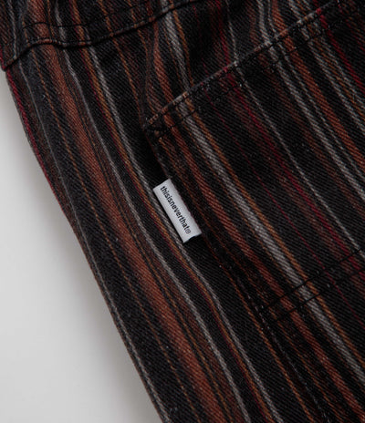 thisisneverthat Striped Flow Pants - Black