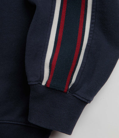 thisisneverthat Striped Hoodie - Dark Navy