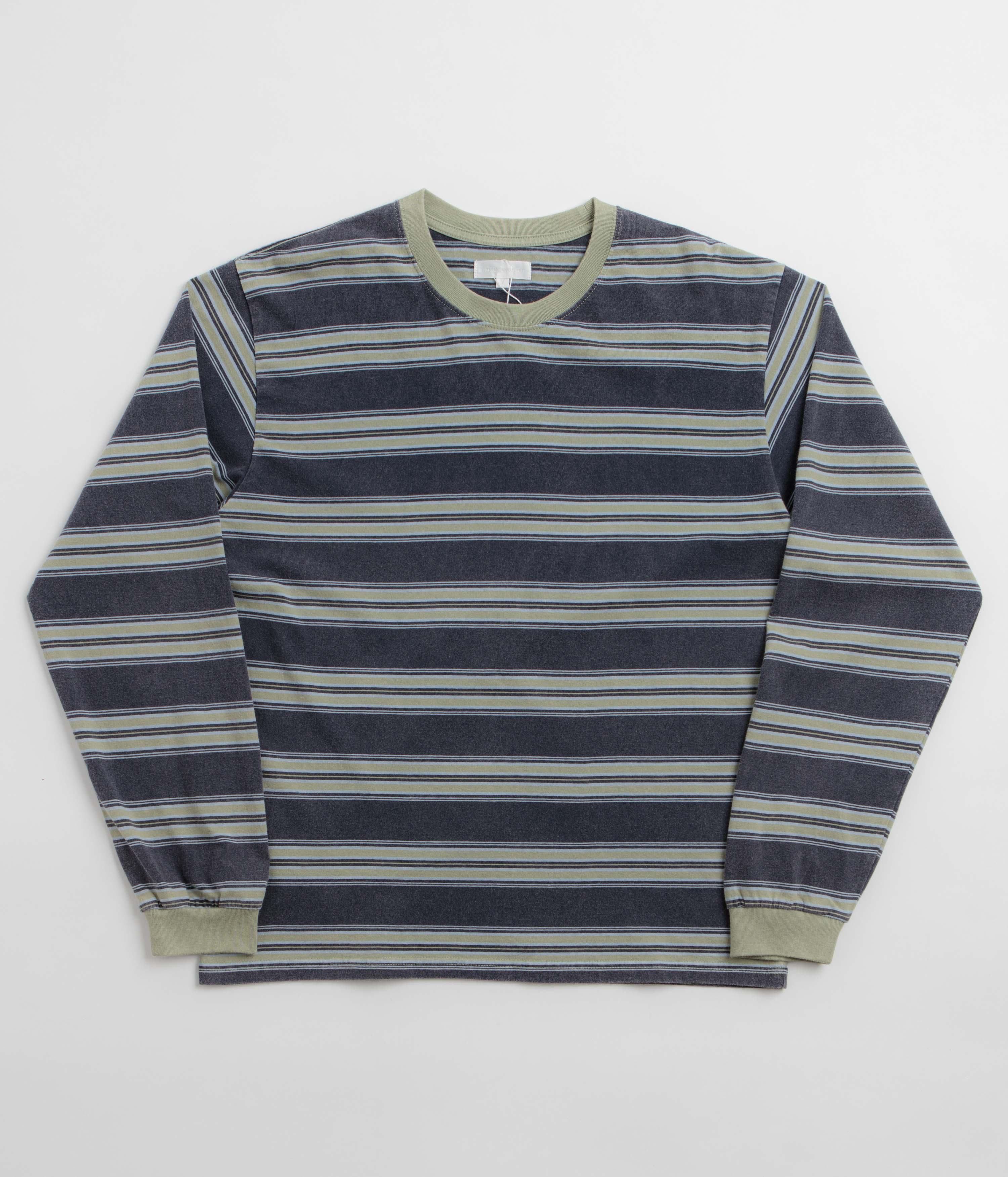 thisisneverthat Striped Long Sleeve T-Shirt - Navy