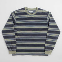 thisisneverthat Striped Long Sleeve T-Shirt - Navy thumbnail