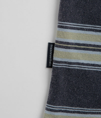 thisisneverthat Striped Long Sleeve T-Shirt - Navy