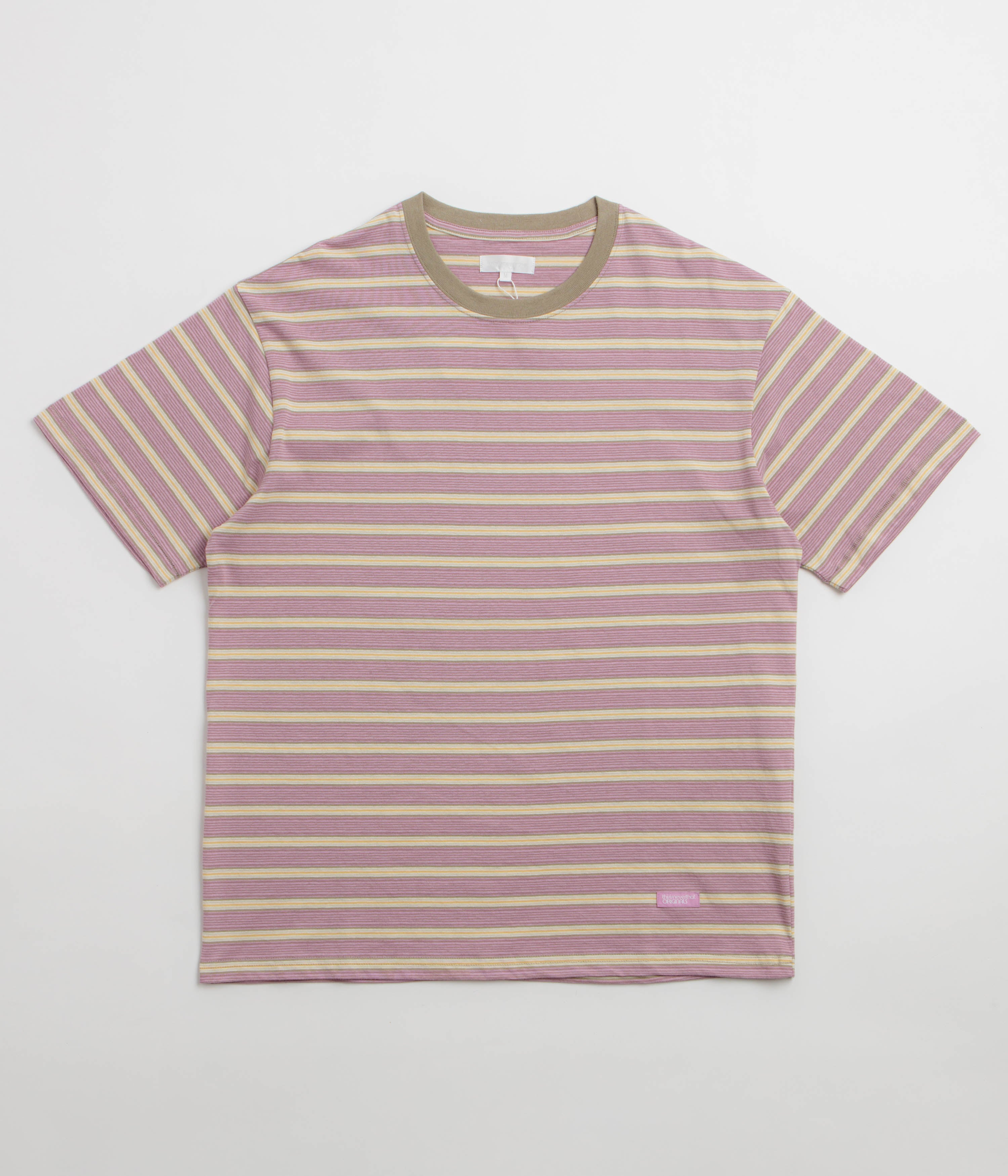 thisisneverthat Striped T-Shirt - Pink