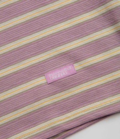 thisisneverthat Striped T-Shirt - Pink