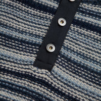 thisisneverthat Striped Wool Knit Sweatshirt - Navy thumbnail