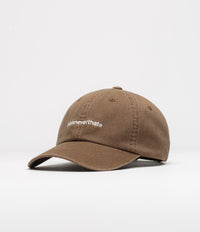 thisisneverthat T-Logo Cap in Washed Brown