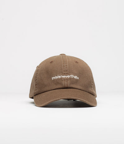 thisisneverthat T-Logo Cap in Washed Brown