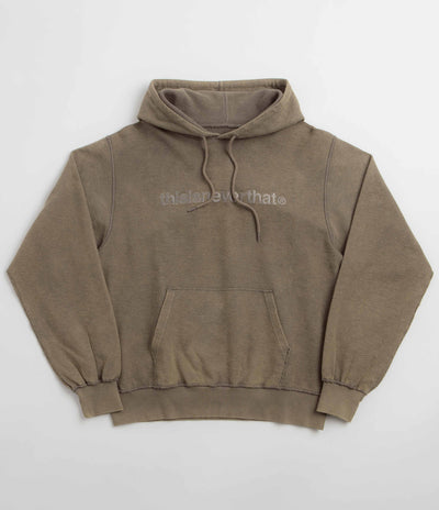 thisisneverthat T-Logo Hoodie - Dark Mocha