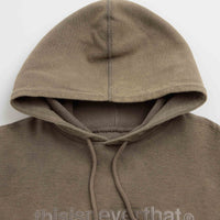 thisisneverthat T-Logo Hoodie - Dark Mocha thumbnail