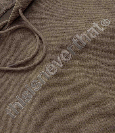 thisisneverthat T-Logo Hoodie - Dark Mocha