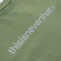 thisisneverthat T-Logo LT Crewneck Sweatshirt in Moss thumbnail
