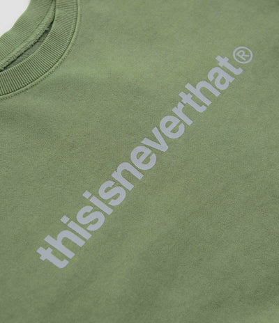 thisisneverthat T-Logo LT Crewneck Sweatshirt in Moss