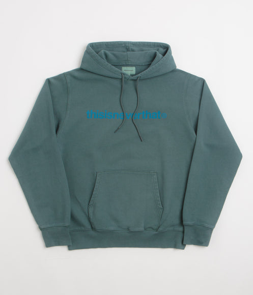 thisisneverthat T-Logo LT Hoodie - Dark Slate