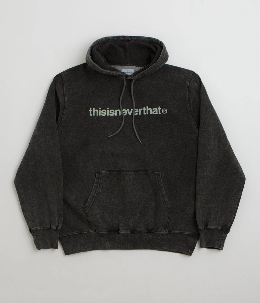 thisisneverthat T-Logo LT Hoodie in Washed Black