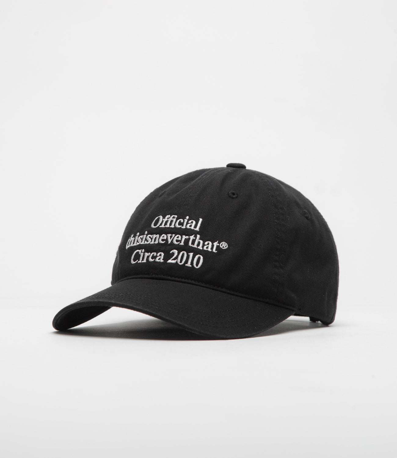 thisisneverthat Times Cap - Black | Flatspot