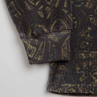 thisisneverthat Waffle Long Sleeve T-Shirt - Dark Brown thumbnail