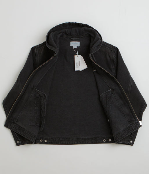 ★thisisneverthat★Washed Carpenter Jacket Black★大人気★ thisisneverthat Washed Carpenter Jacket - Black | Flatspot