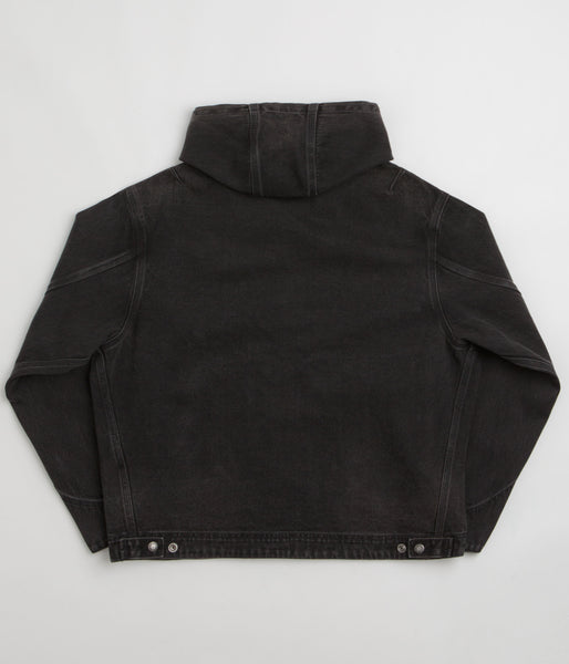thisisneverthat Washed Carpenter Jacket - Black | Flatspot