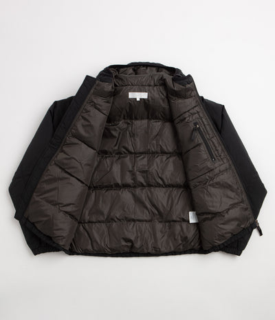 thisisneverthat Washed Down Puffer Jacket - Black