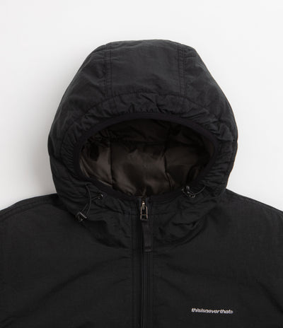 thisisneverthat Washed Down Puffer Jacket - Black