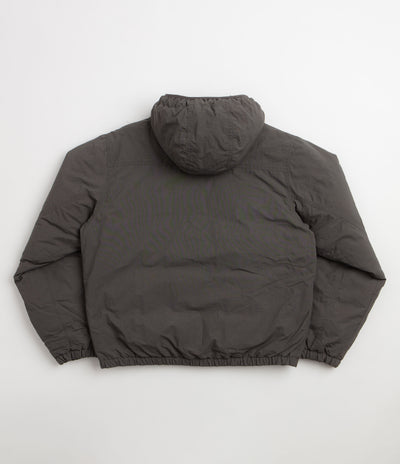 thisisneverthat Washed Down Puffer Jacket - Charcoal