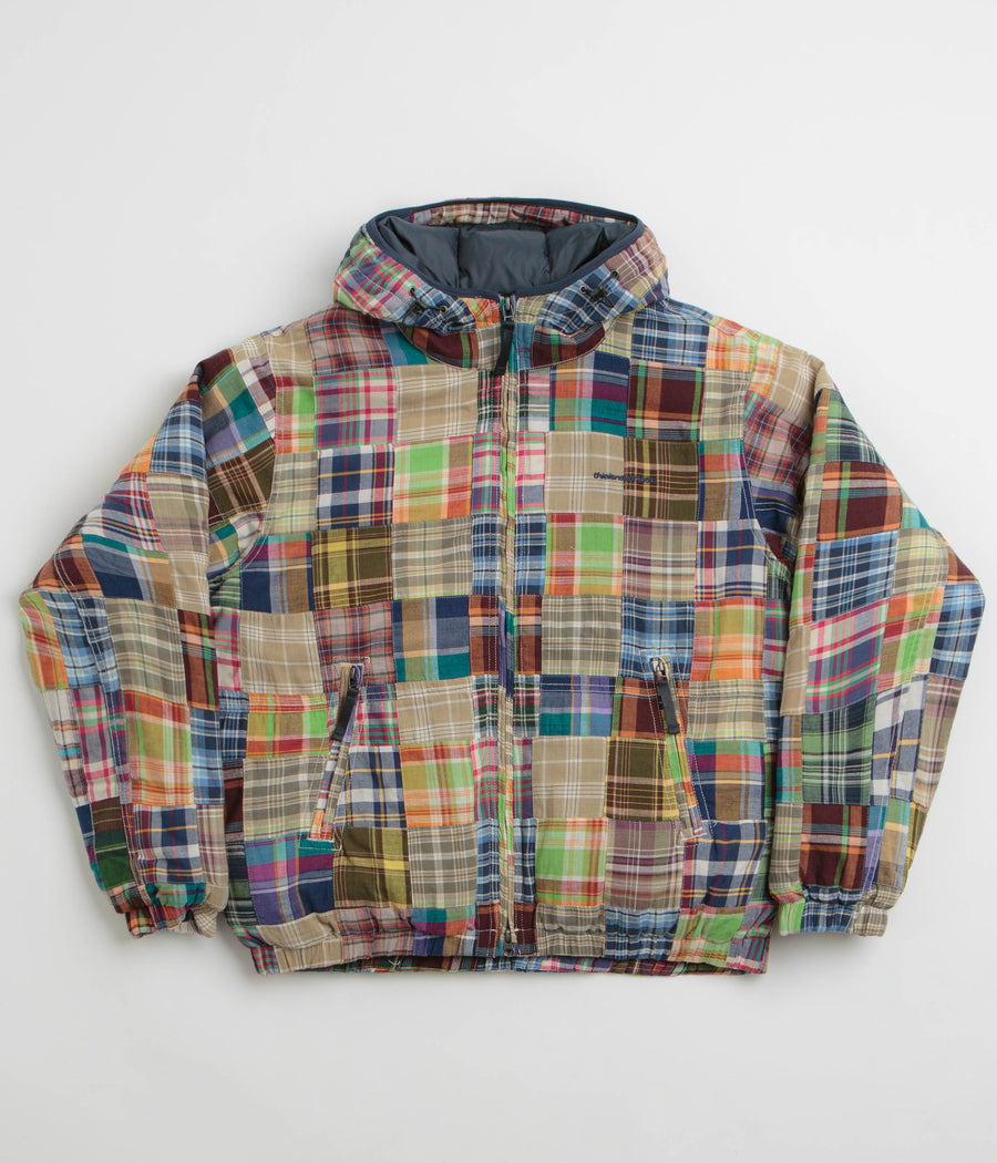 thisisneverthat Washed Down Puffer Jacket in Multi