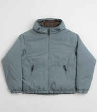 thisisneverthat Washed Down Puffer Jacket in Slate
