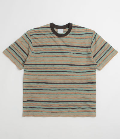 thisisneverthat Wave Jacquard T-Shirt in Burnt Orange