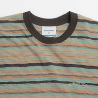 thisisneverthat Wave Jacquard T-Shirt in Burnt Orange thumbnail